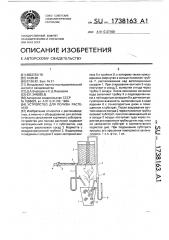 Устройство для полива растений (патент 1738163)