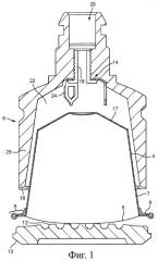 Капсула для приготовления напитка с прикрепленным к ней герметизирующим компонентом и способ ее изготовления (патент 2424169)