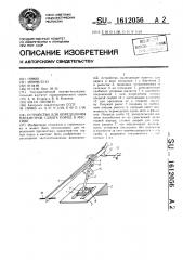 Устройство для определения параметров сдвига пород в массиве (патент 1612056)