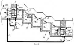 Способ пропуска рыб через рыбоход из нижнего бьефа гидроузла в верхний бьеф (варианты) (патент 2377365)