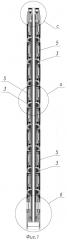 Многоэлементная приемная антенна прибора акустического каротажа (патент 2598406)
