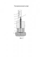 Тензометрический штамп (патент 2594954)