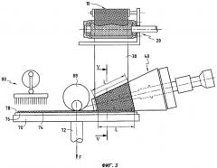 Способ и установка для изготовления кольцевых волокнистых каркасов (патент 2309209)