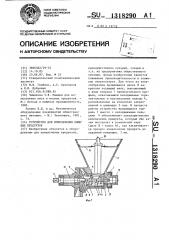 Устройство для измельчения пищевых продуктов (патент 1318290)