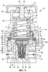 Демпфирующий вибрацию пружинный зажим для регулятора давления (патент 2559517)