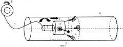 Устройство для диагностики состояния внутренней поверхности труб (патент 2528033)