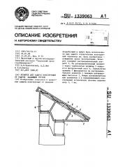 Козырек для защиты конструкции от ударов падающим грузом (патент 1339063)