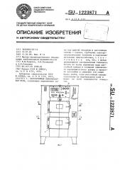 Лабораторная хлебопекарная печь (патент 1223871)