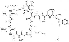 Новые противобактериальные средства для лечения грамположительных инфекций (патент 2512396)