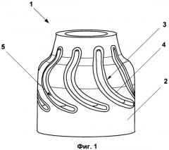 Составной стержень для литья рабочих органов центробежных насосов с лопатками двойной кривизны и способ его изготовления (патент 2359778)