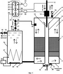 Водоочистная станция на базе технологии дельта-фильтрования (патент 2568720)