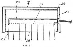 Способ и устройство для стерилизации упаковочного листового материала для изготовления герметичных упаковок для разливаемых пищевых продуктов (патент 2295976)
