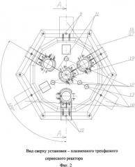 Плазменный способ получения минеральной ваты и установка для его осуществления (патент 2533565)