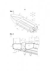 Судно, содержащее обеспечивающий плавучесть блок (патент 2612730)