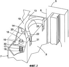 Холодильный аппарат с двумя дверцами (патент 2430314)