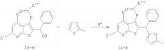 Способ получения фурилгетарилметанов, содержащих тиено[2,3-b]пиридиновый фрагмент (патент 2346947)