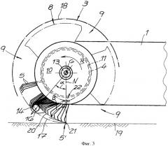Щеточный агрегат, вращательный щеточный инструмент и способ обработки поверхности детали щеточным агрегатом (патент 2428906)