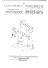 Установка для нанесения многокомпонентной теплоизоляции напылением (патент 433923)