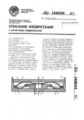 Пневматический вибровозбудитель (патент 1456244)