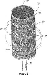 Волоконная лента собирающего средства для туманоуловителя (патент 2376056)