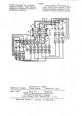 Устройство автоматического управления расходом воды в зоне вторичного охлаждения в установке непрерывной разливки металла (патент 1166889)