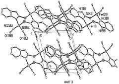 Биядерные нитрозильные комплексы железа с бензазагетероциклическими производными, способ их получения (патент 2441872)