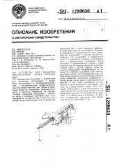 Устройство для обработки наплавленных зубьев круглых пил (патент 1289630)