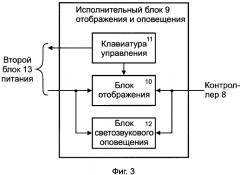 Система для обнаружения утечки текущих сред и тревожного оповещения (патент 2358252)