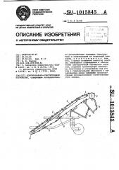 Сортировально-очистительное устройство (патент 1015845)