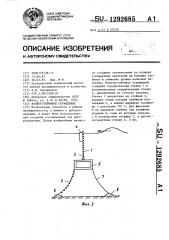 Волноустойчивое ограждение (патент 1292685)
