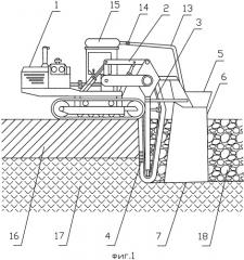 Способ прокладки противопожарных минерализованных полос и устройство для его осуществления (патент 2472549)