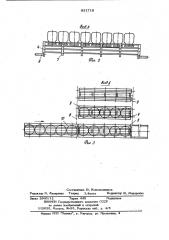 Носитель стеклянной тары моечныхмашин (патент 831719)