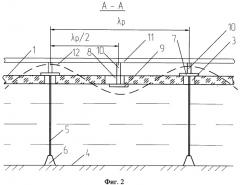 Устройство для упрочнения ледяной переправы (патент 2555990)