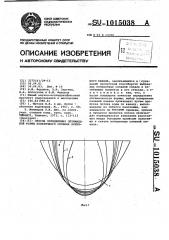 Способ определения оптимальной формы поперечного сечения лоткового канала (патент 1015038)