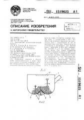 Устройство для мойки корнеклубнеплодов (патент 1519625)