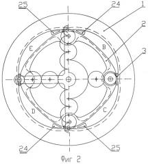 Планетарный роторно-поршневой двигатель внутреннего сгорания (патент 2270924)