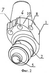 Одношарошечное долото (патент 2416019)