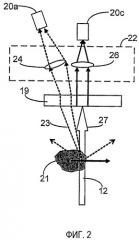 Оптическое устройство и способ определения параметров многофазного потока (патент 2353906)