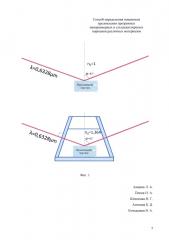 Способ определения показателя преломления оптически прозрачного материала (патент 2629695)