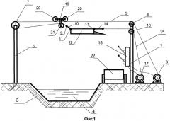 Устройство для выгрузки навоза из навозохранилищ и погрузки его в транспортное средство (патент 2537568)
