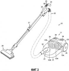 Электрический пылесос и способ его регулировки (патент 2497433)