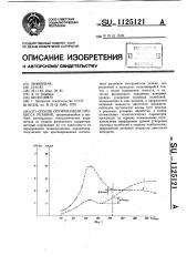 Способ оптимизации процесса резания (патент 1125121)