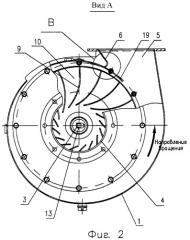 Радиальный вентилятор (патент 2470193)