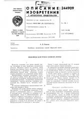 Резки кипной ленты (патент 244909)