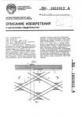 Экранированная линия передачи (патент 1031012)