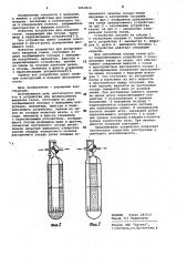 Устройство для дозированного введения газов (патент 1012919)
