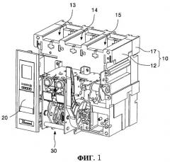 Воздушный автоматический выключатель с датчиком температуры (патент 2414765)