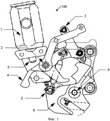 Узел замка шасси, тепловой привод (варианты) и способ приведения в действие механизма замка шасси (патент 2491205)