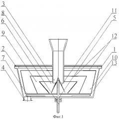 Центробежный смеситель диспергатор (патент 2464078)