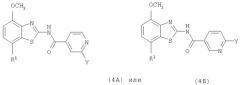Производные никотин- или изоникотинбензотиазола и лекарственное средство (патент 2294933)